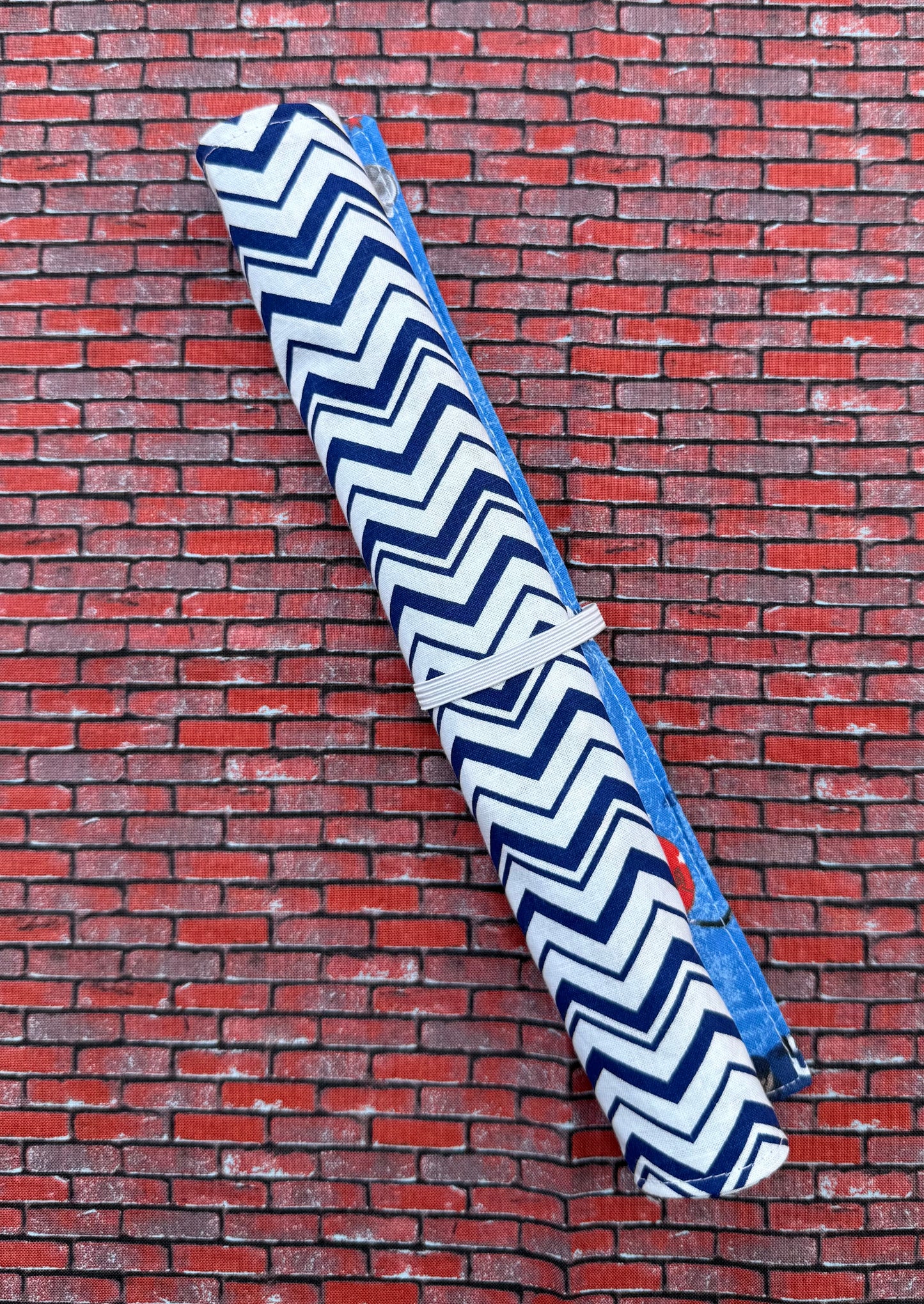 Napperon à lunch enfant Hockey bleu