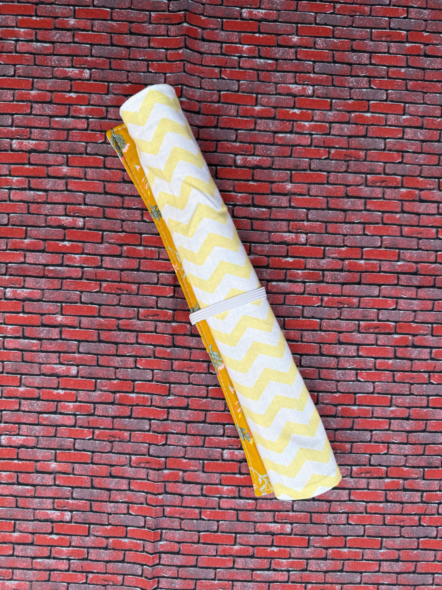 Napperon à lunch enfant Fleurs jaunes