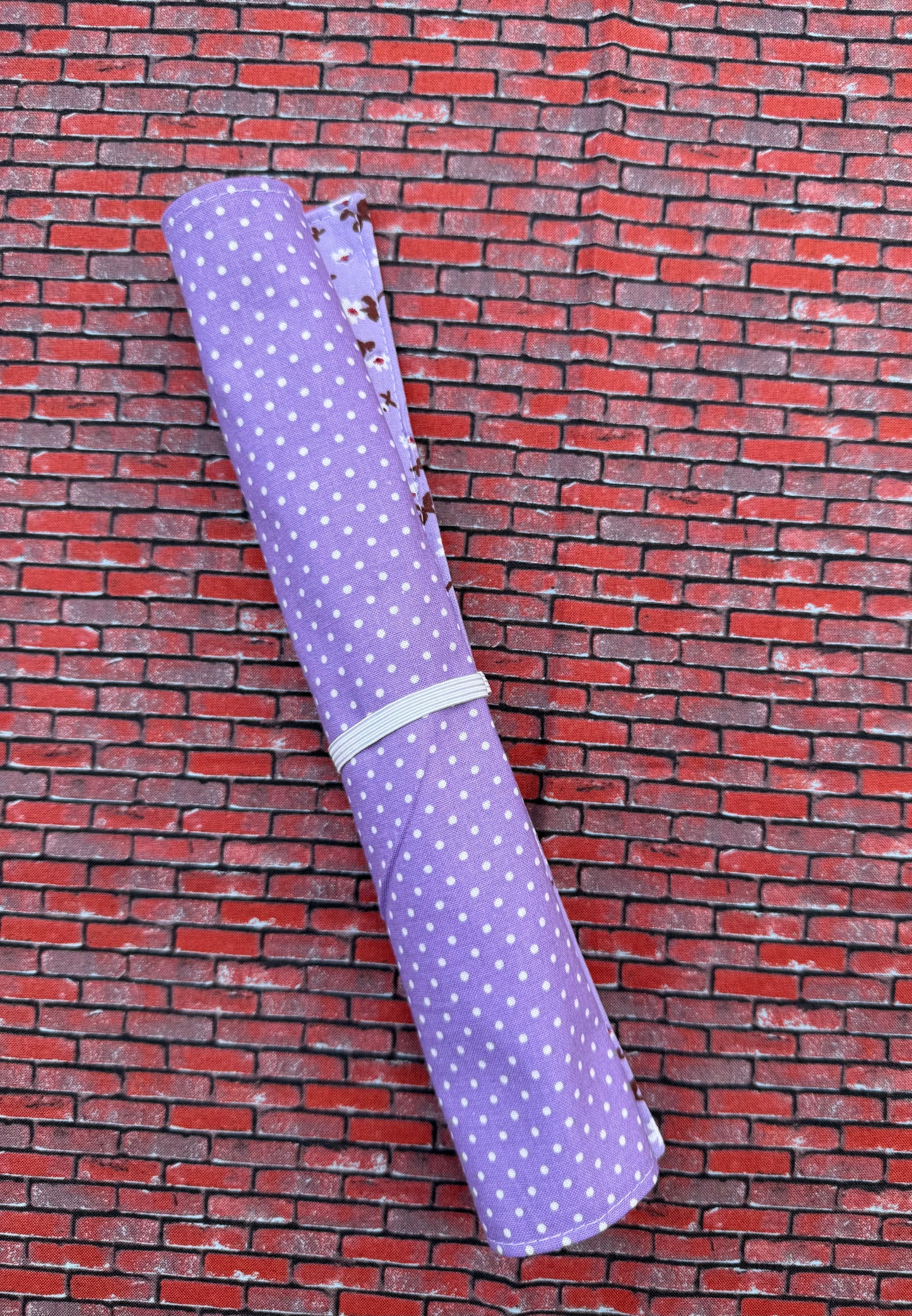 Napperon à lunch enfant Fleurs mauves