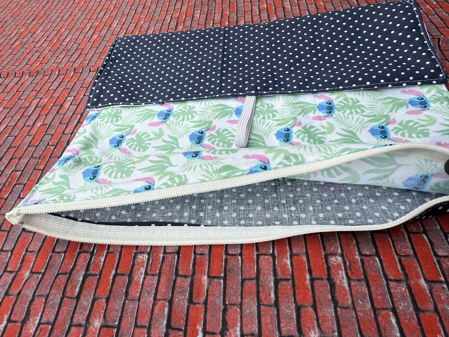 Napperon à lunch enfant Stitch feuilles