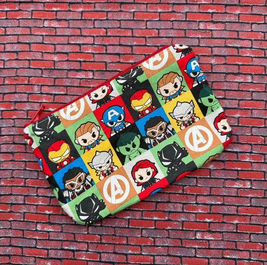 Petit sac à collation Héros carrés