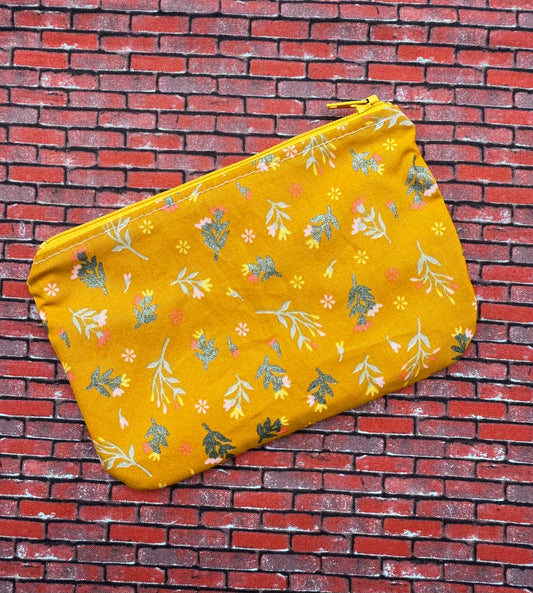 Petit sac à collation Fleurs jaunes