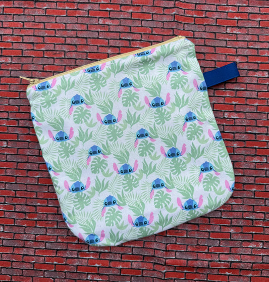 Grand sac à sandwich Stitch feuilles