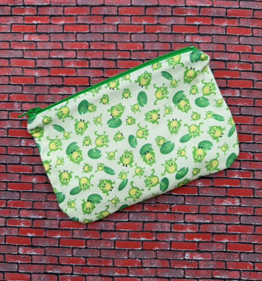 Petit sac à collation Grenouilles