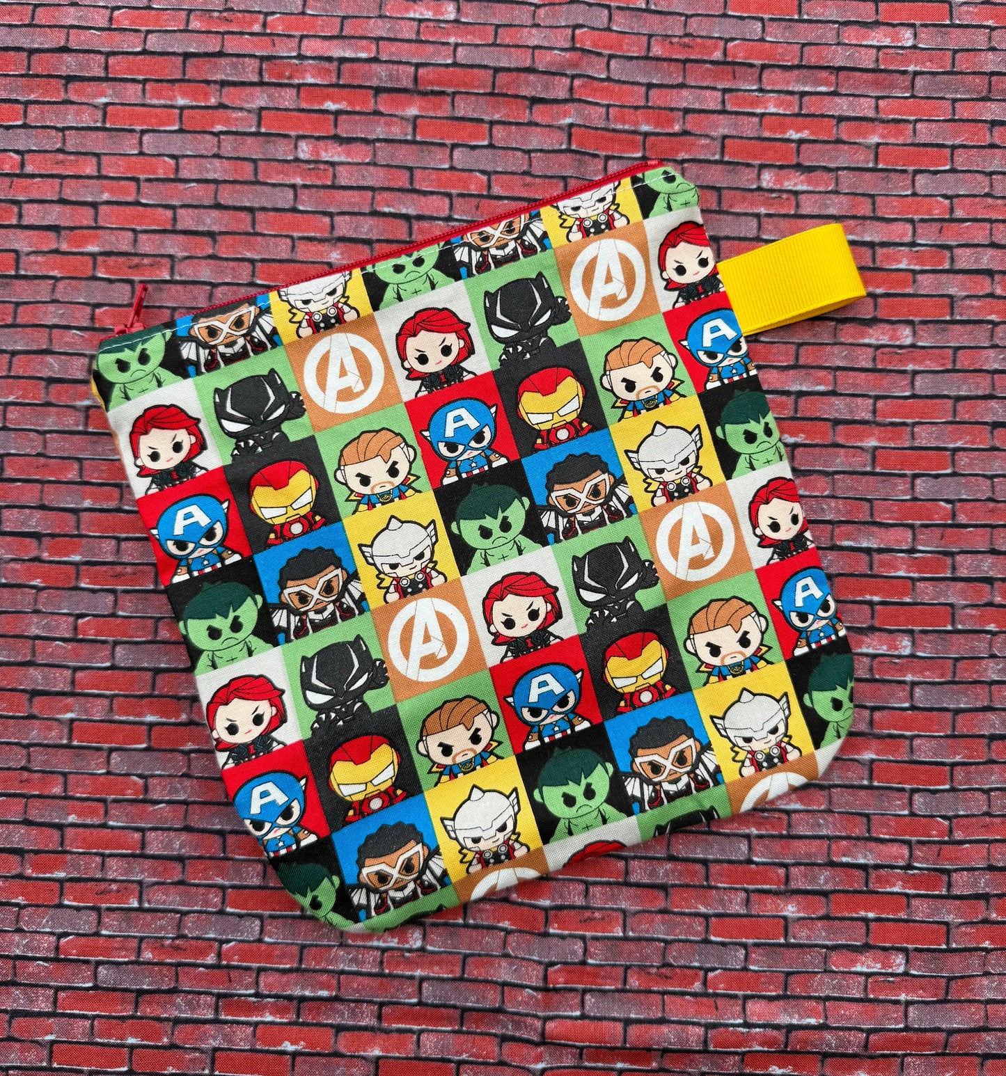 Grand sac à sandwich Héros carrés