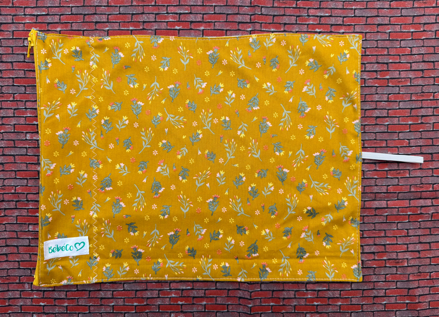 Napperon à lunch enfant Fleurs jaunes