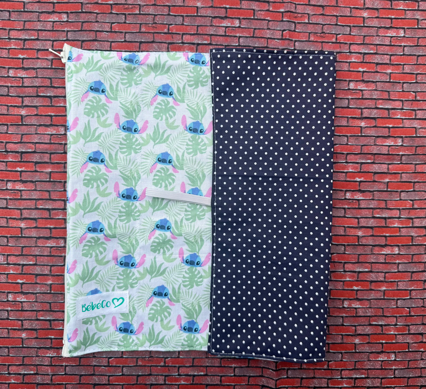 Napperon à lunch enfant Stitch feuilles