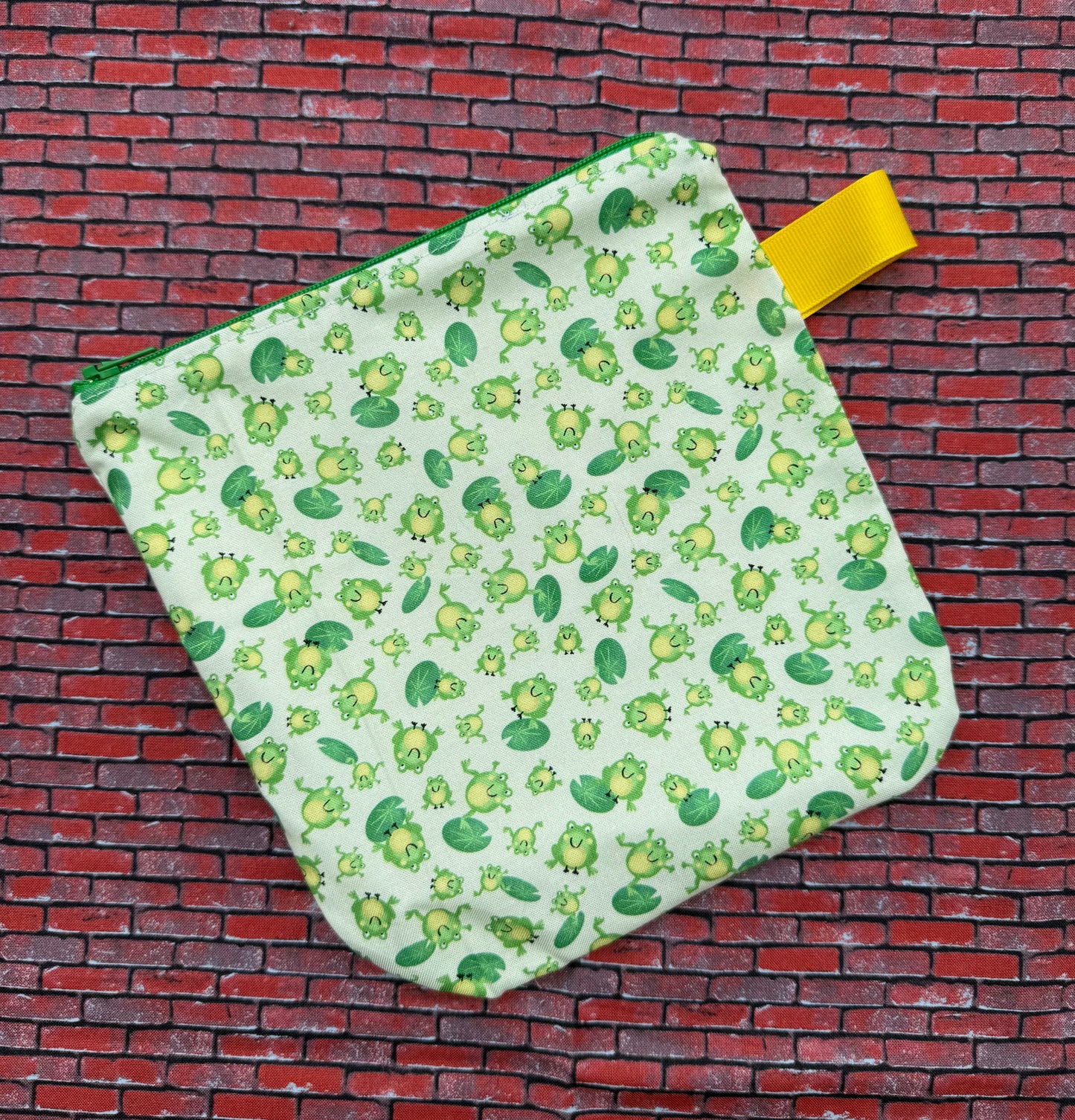 Grand sac à sandwich Grenouilles