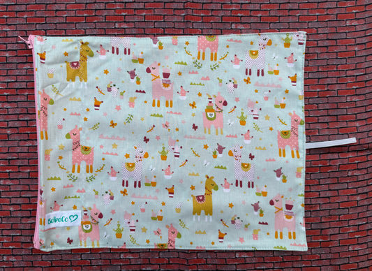 Napperon à lunch enfant Lamas