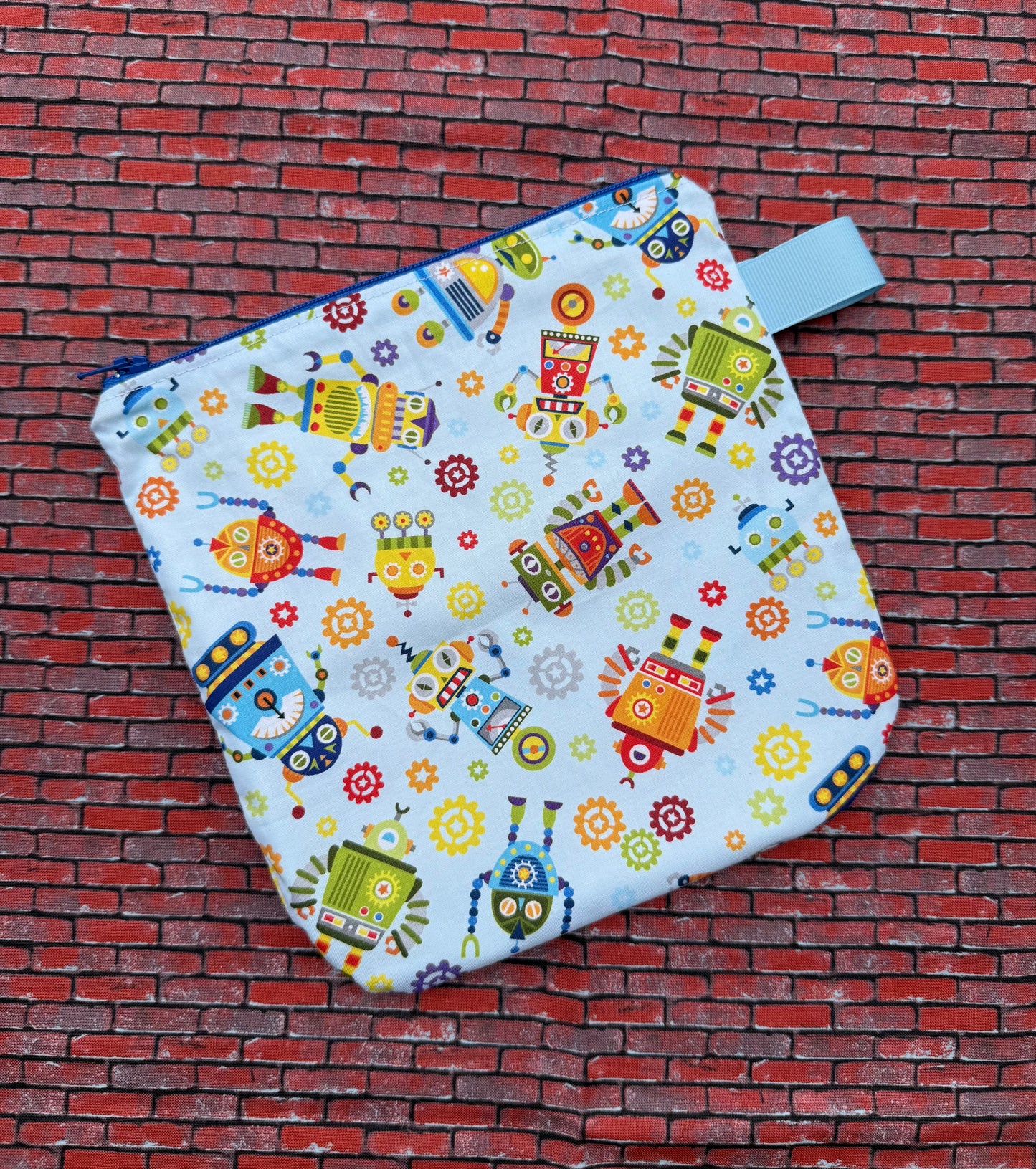 Grand sac à sandwich Robots