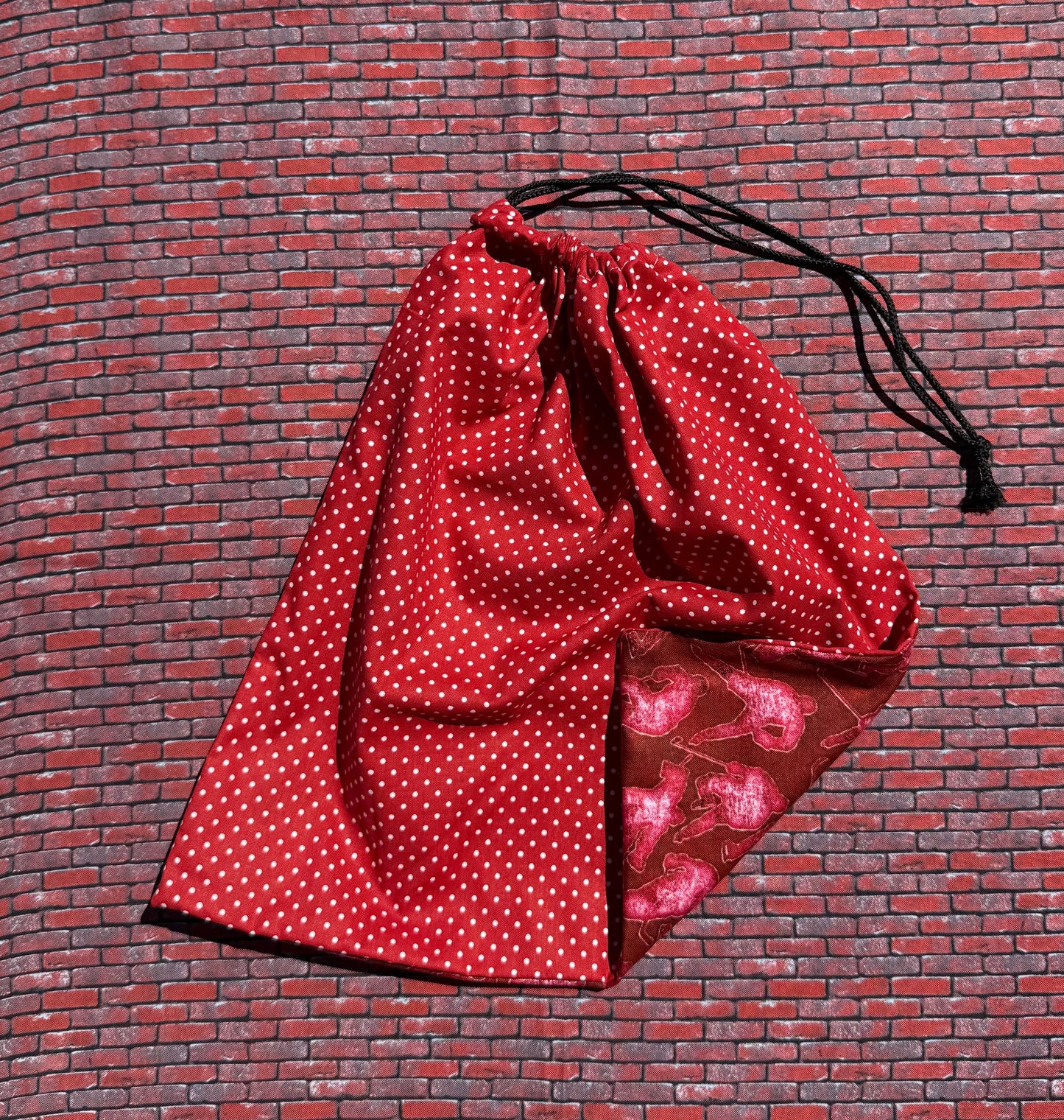 Sac à vêtements Hockey rouge