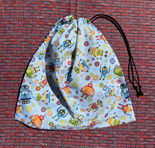 Sac à vêtements Robots