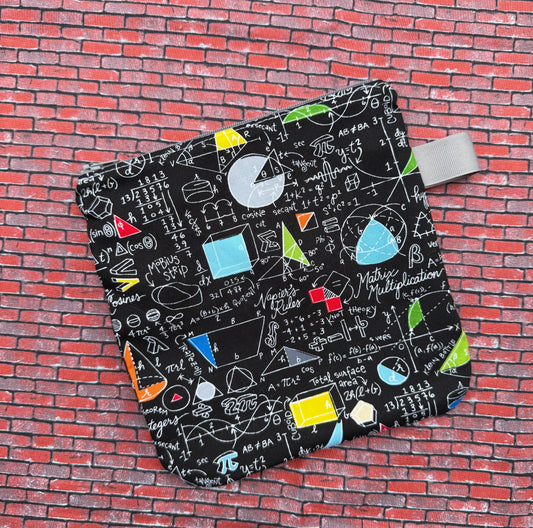 Grand sac à sandwich Maths